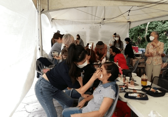 서귀포문화재야행 '신들의 정원' 분장팀 참여